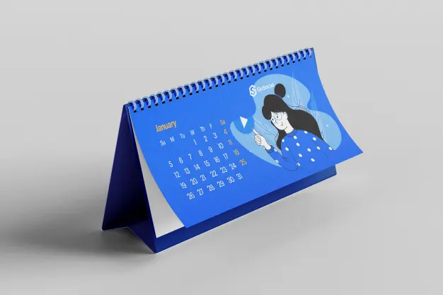 Jasa Desain Kalender Dinding dan Meja