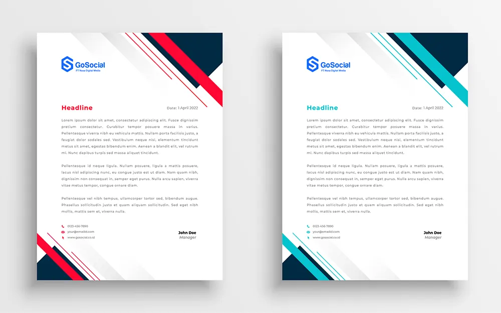 Jasa Desain Kop Surat Profesional