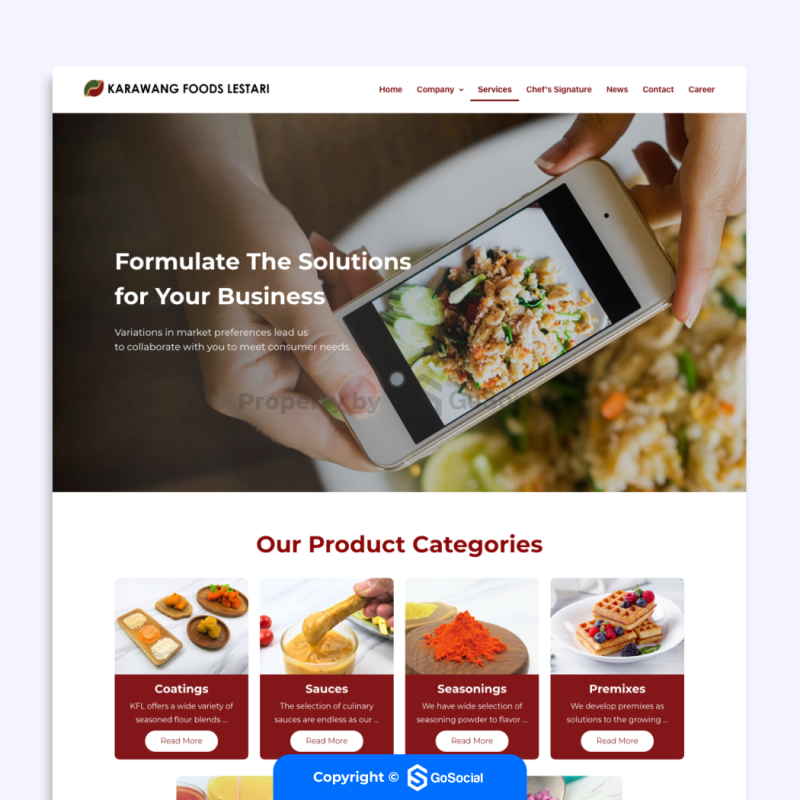 Portofolio - Karawang Food Lestari