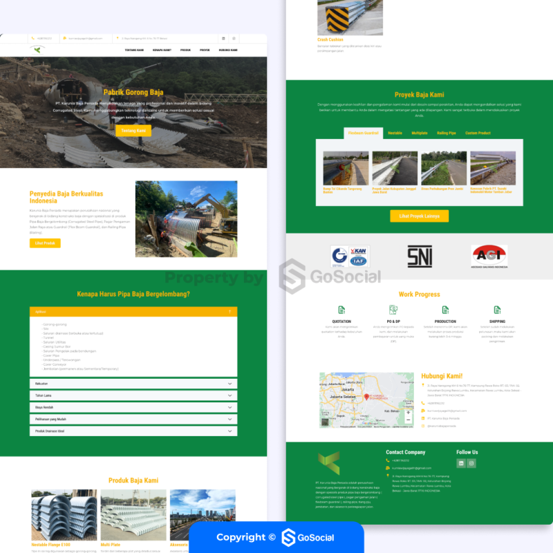 Portofolio - Pabrik Gorong Baja