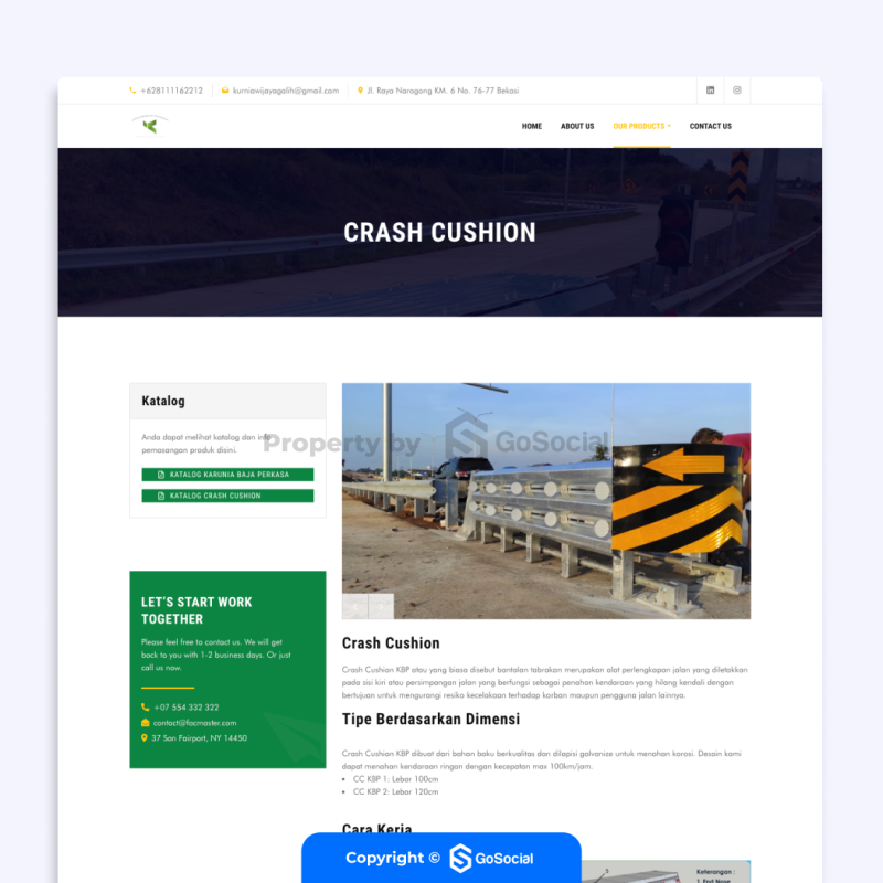 Portofolio - Pabrik Gorong Baja