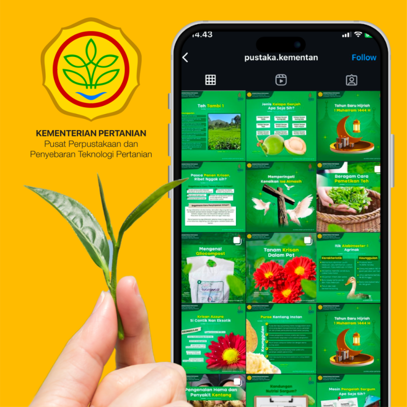Portofolio - Pustaka Kementrian Pertanian
